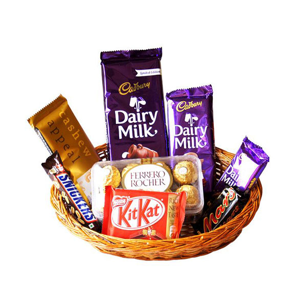 Mix Chocolate Basket Hamper