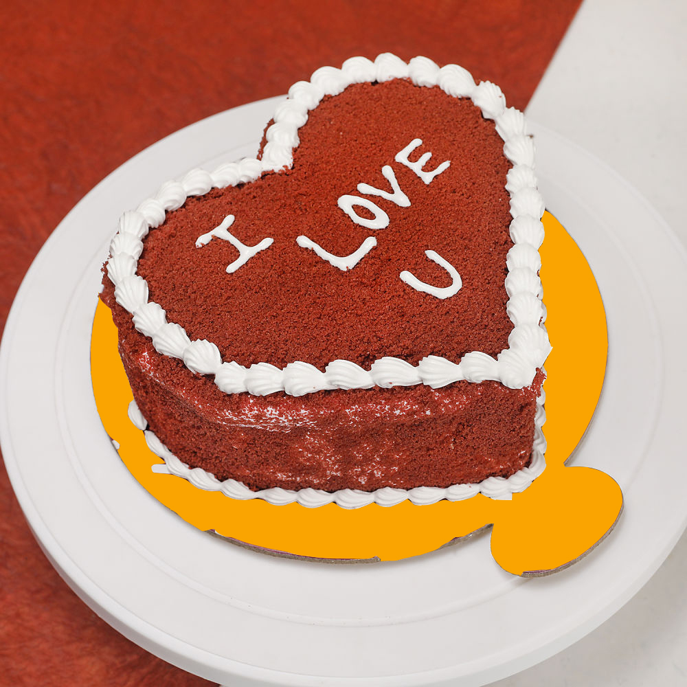 I love You Anniversary Cake
