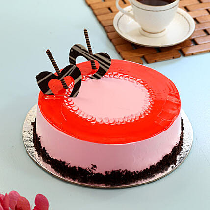 Delightful Strawberry Cake