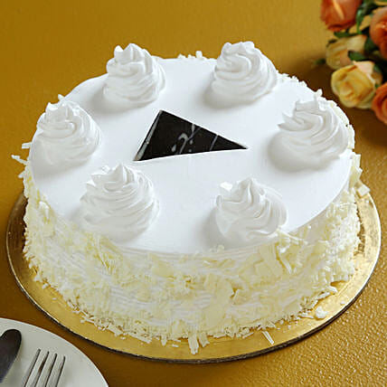 Creamy White Forest Cake