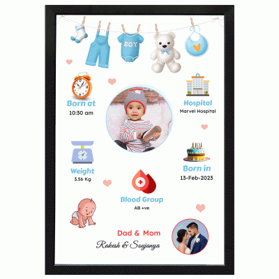 Born Baby Photo Frame